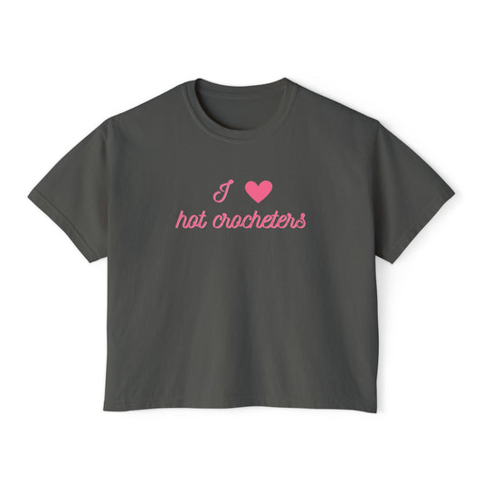 I Love Hot Crocheters Women's Tee