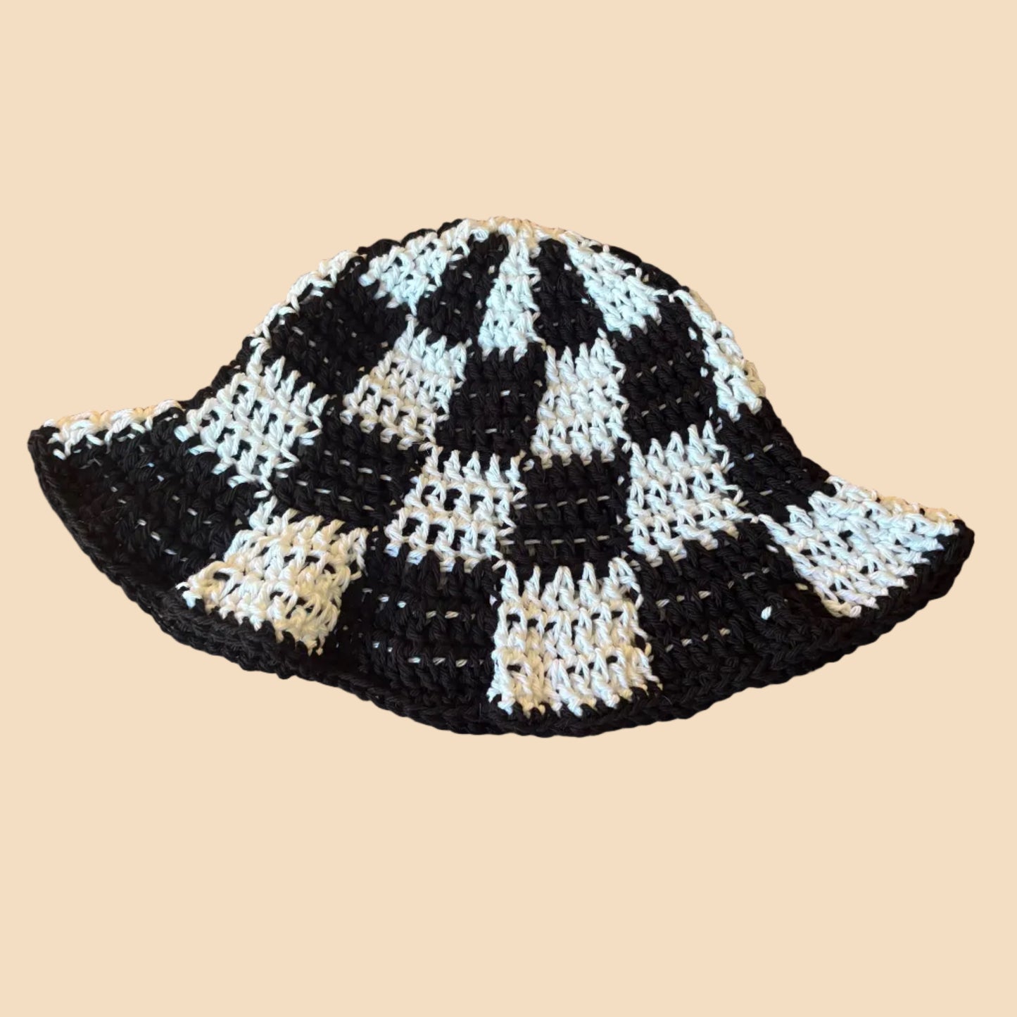 Checkered Bucket Hat