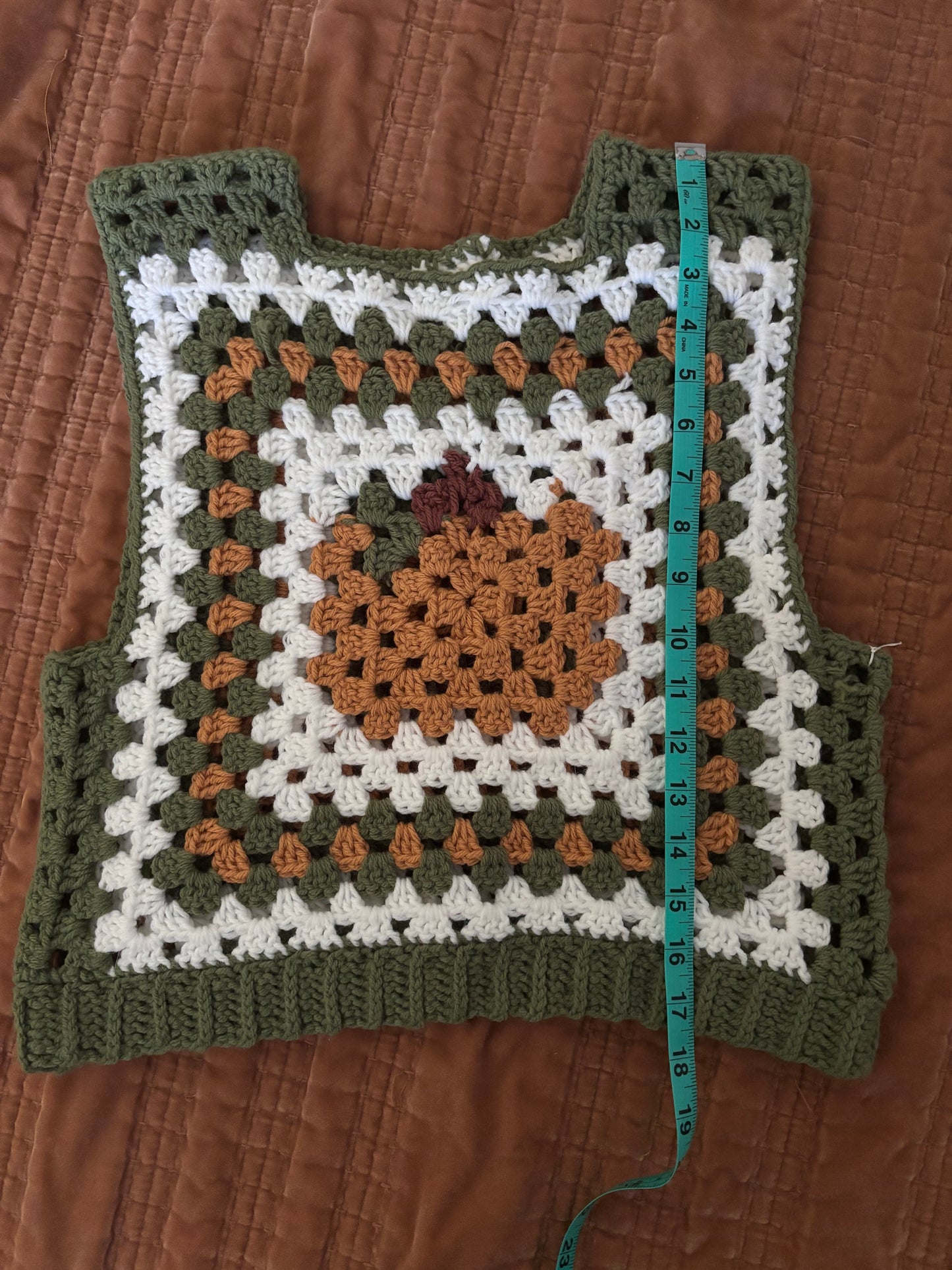 Pumpkin Sweater Vest
