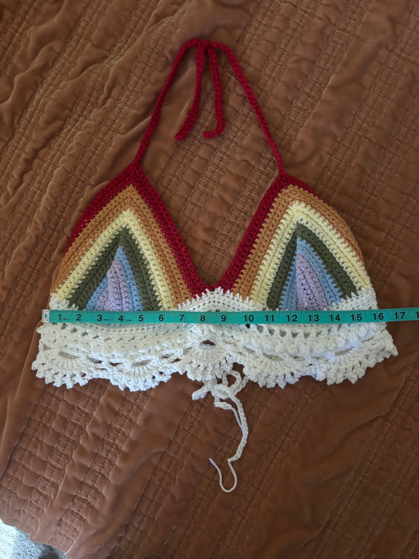 Rainbow Bra Top
