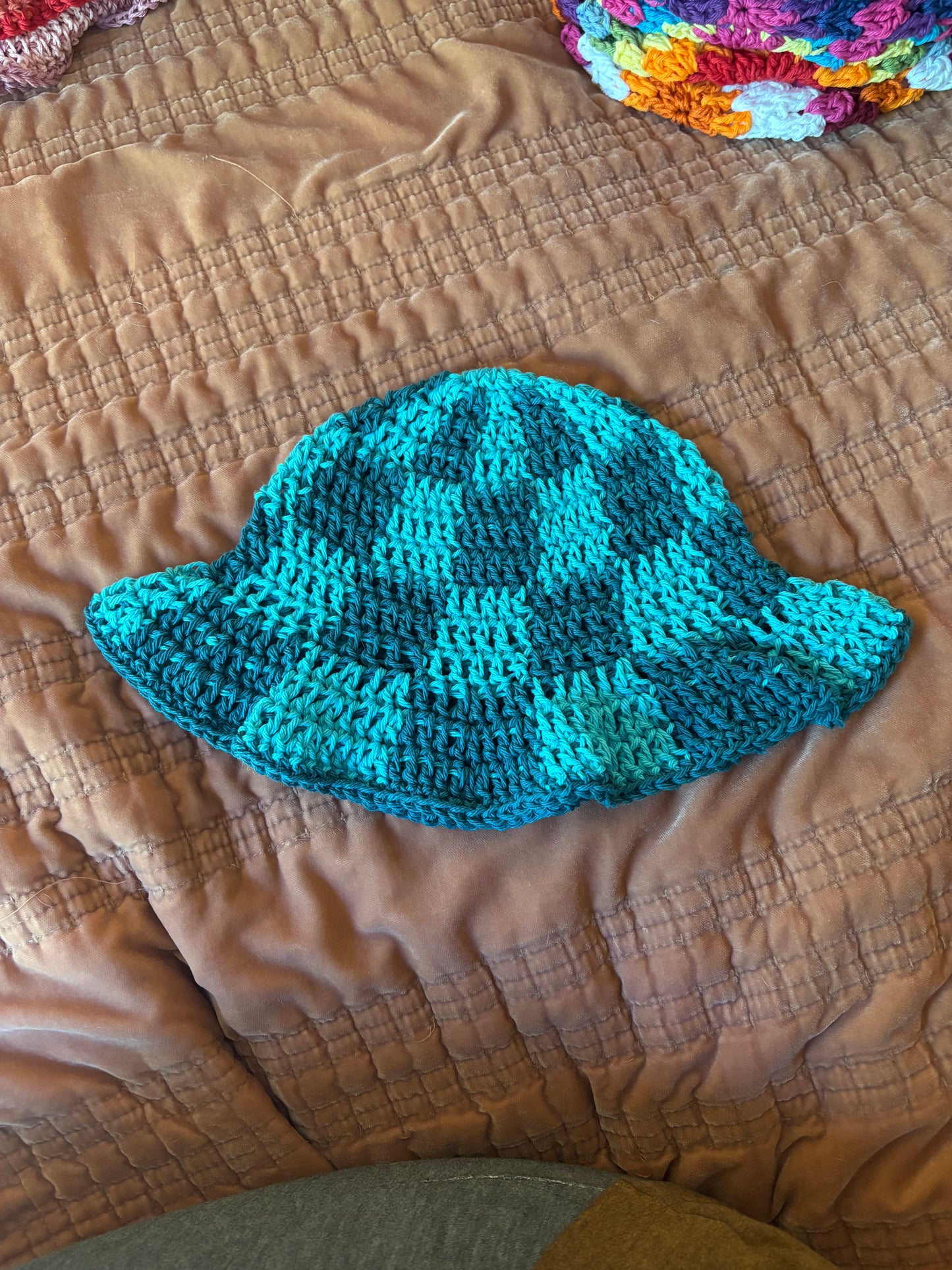 Checkered Bucket Hat