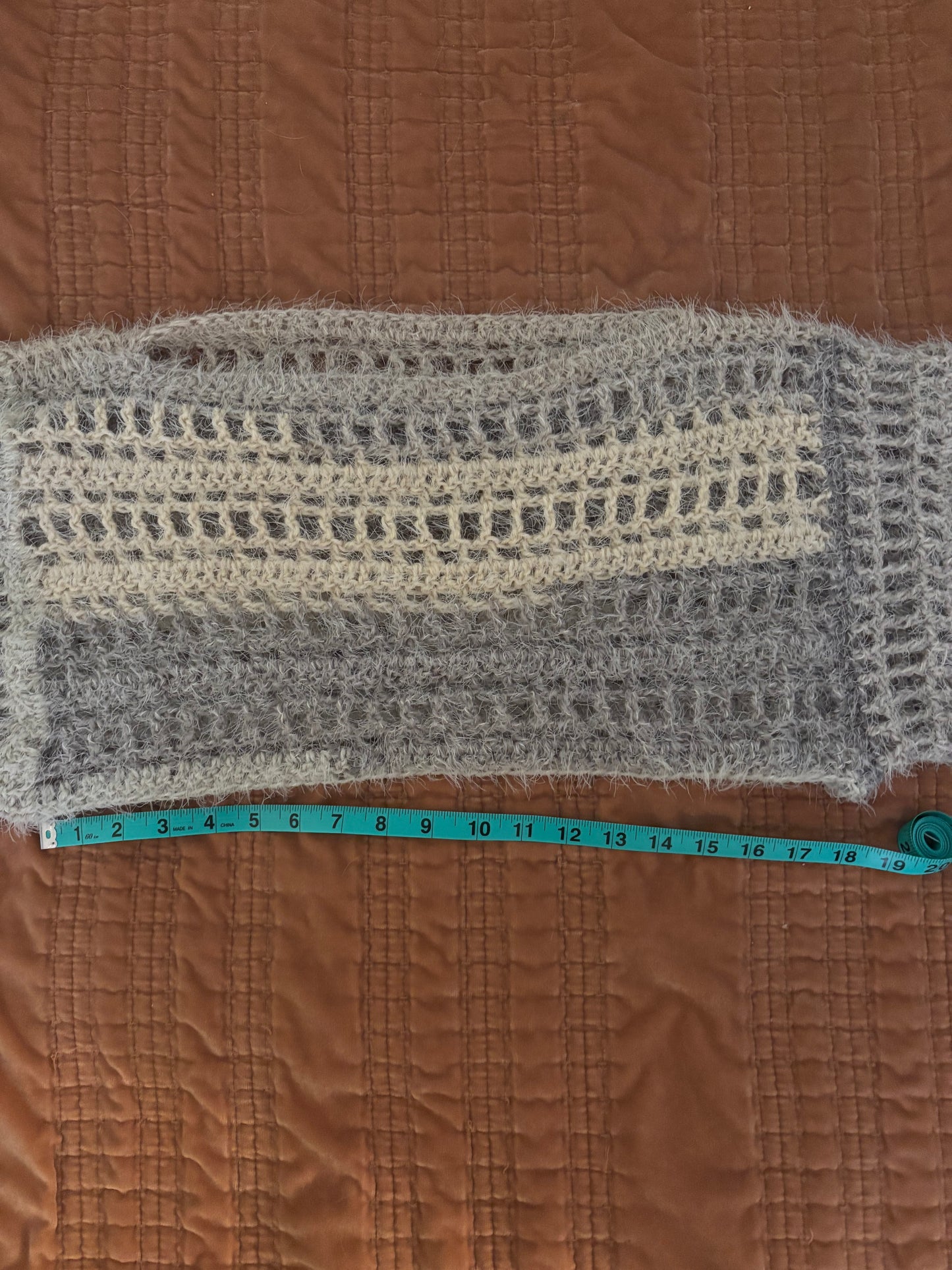 Gray Fuzzy Bolero