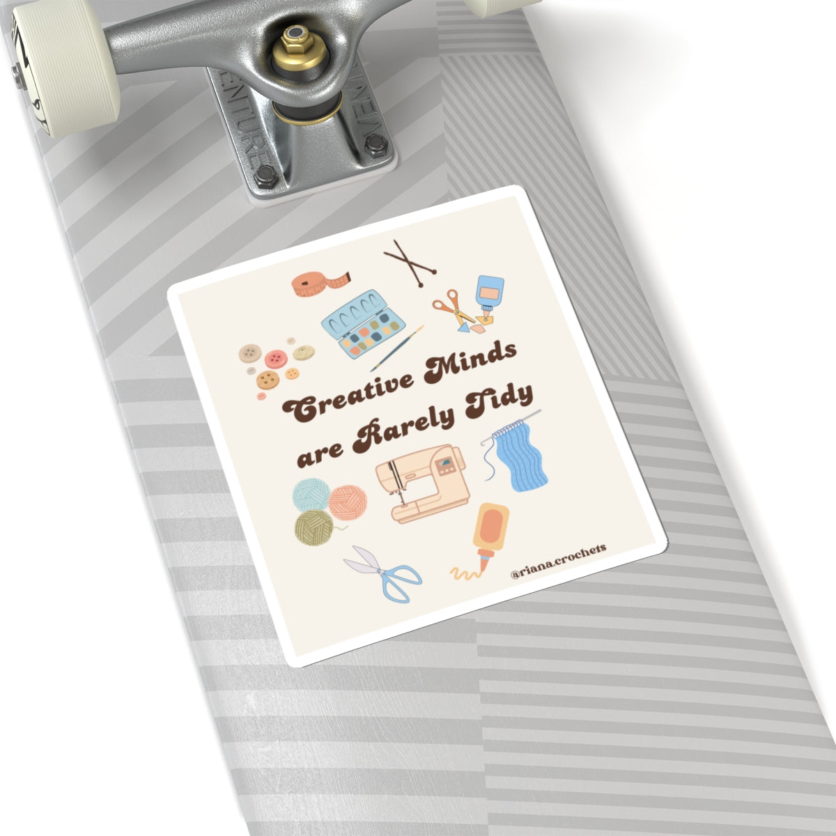 Creatively Messy Sticker