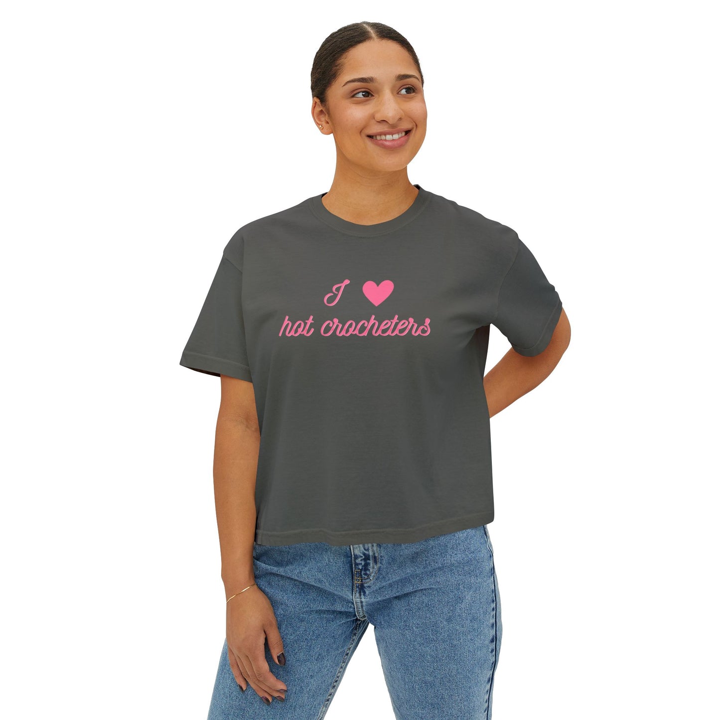 I Love Hot Crocheters Women's Tee