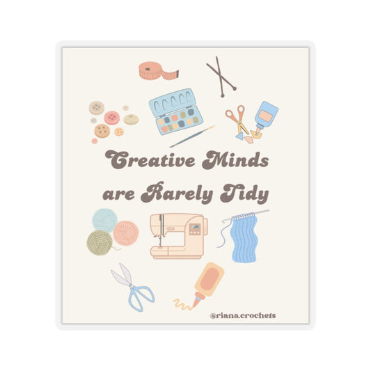 Creatively Messy Sticker