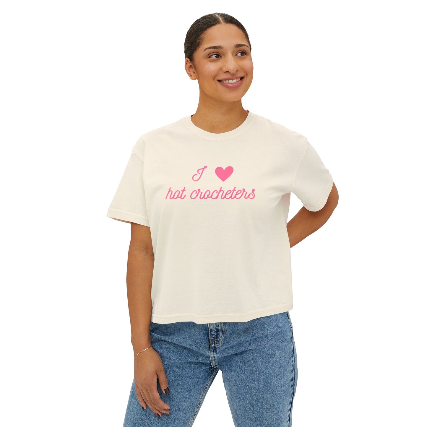 I Love Hot Crocheters Women's Tee