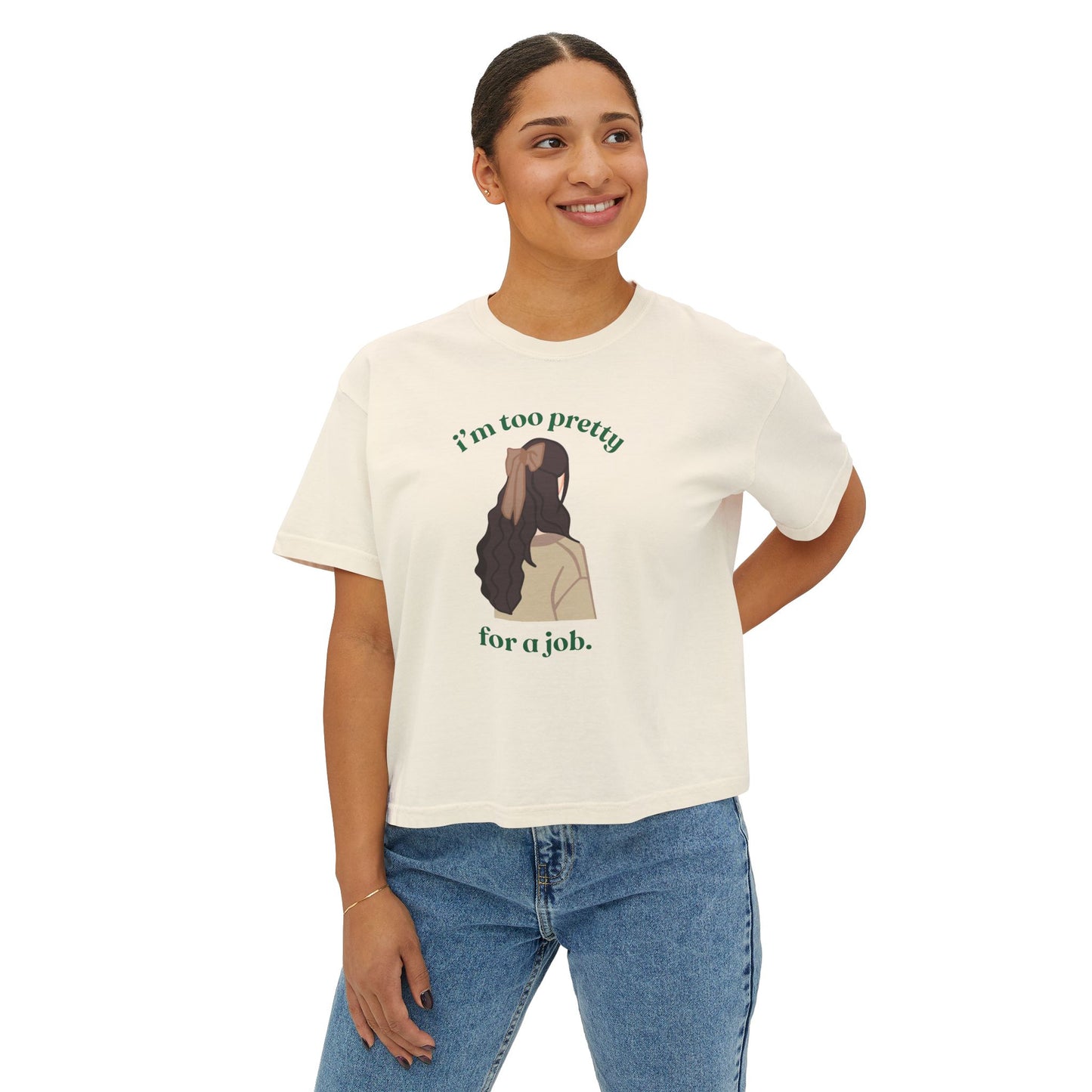 I'm too Pretty for a Job Tee