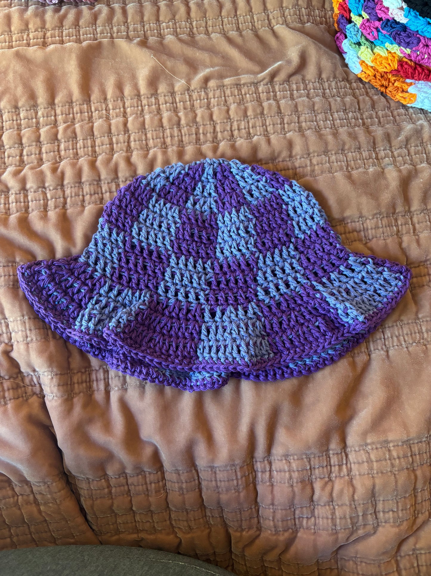 Checkered Bucket Hat