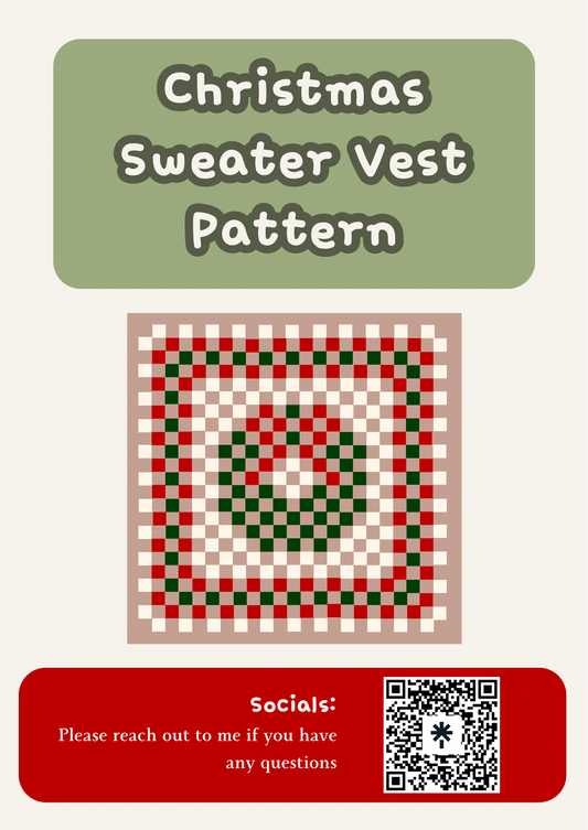 Christmas Sweater Vest Pattern