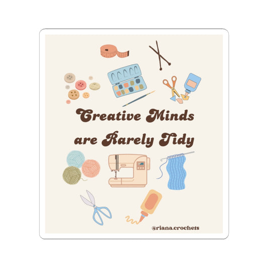Creatively Messy Sticker