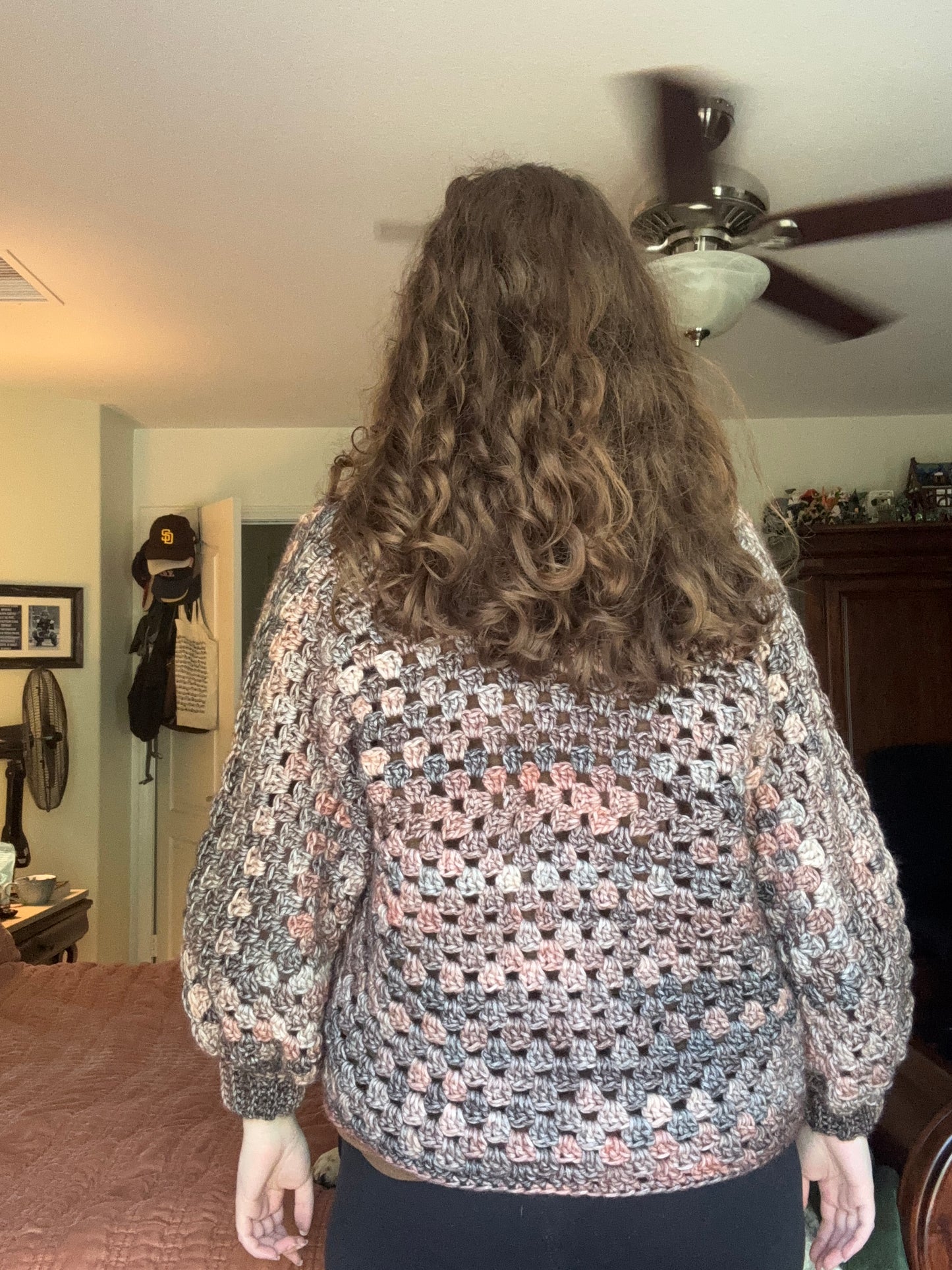 Neutral Granny Cardigan
