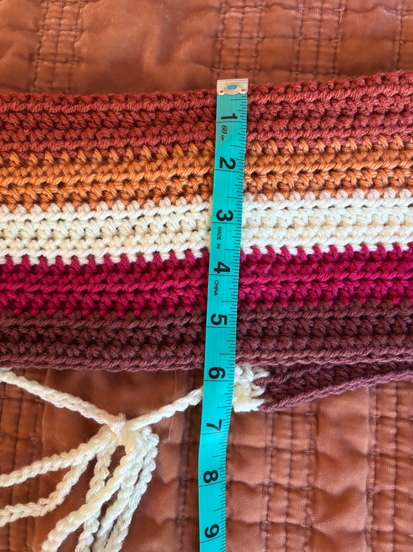 Lesbian pride flag bandeau top