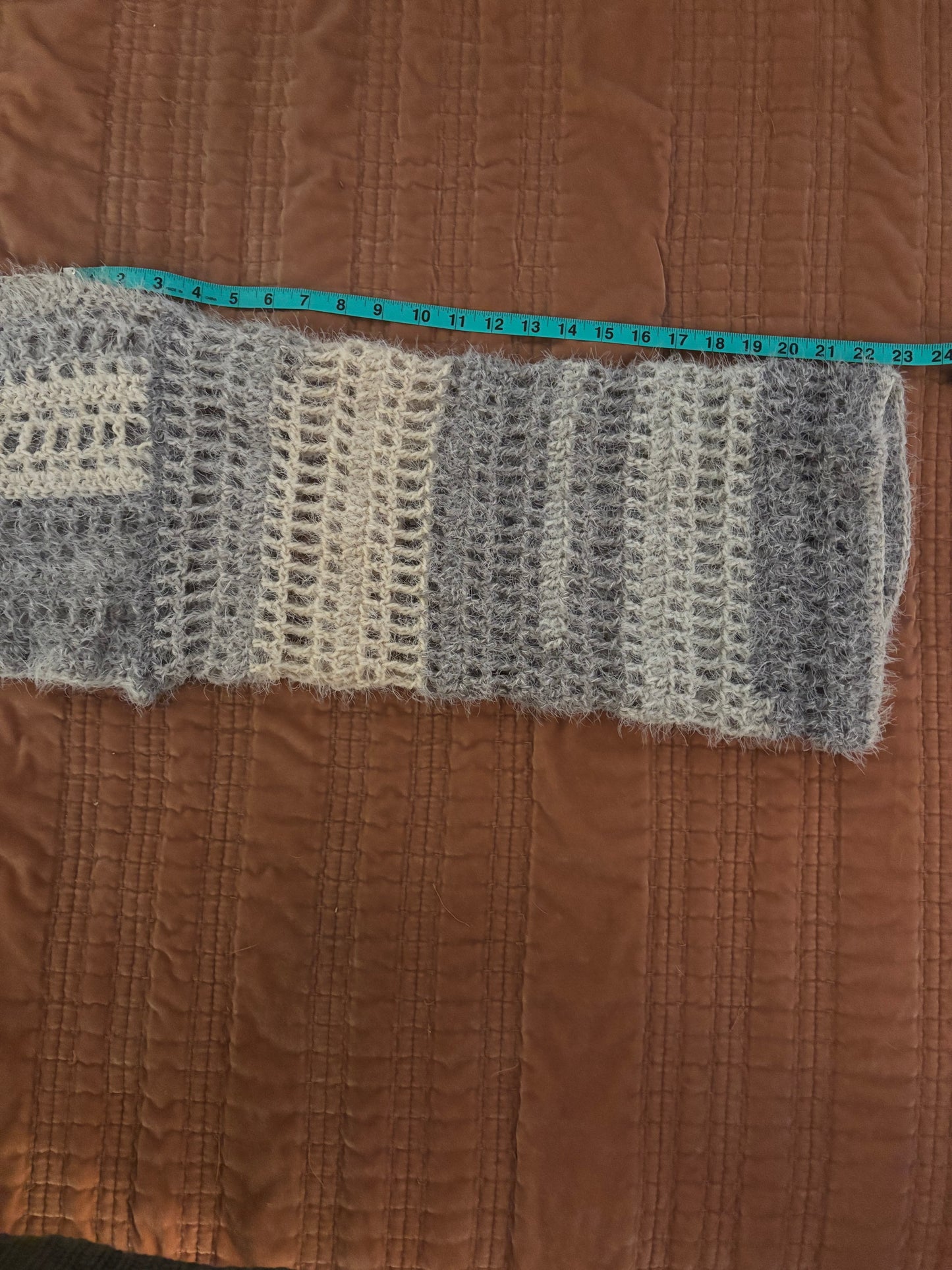 Gray Fuzzy Bolero
