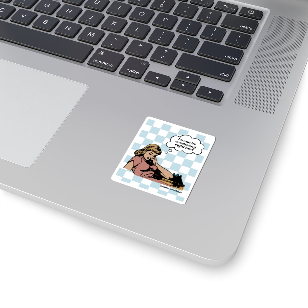 Funny Crochet Sticker