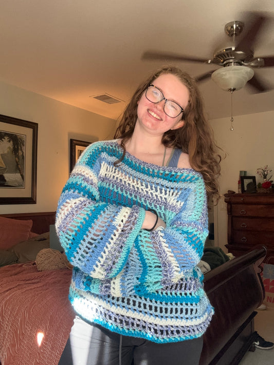 Beachy Sweater / Bathing Suit Cover Up