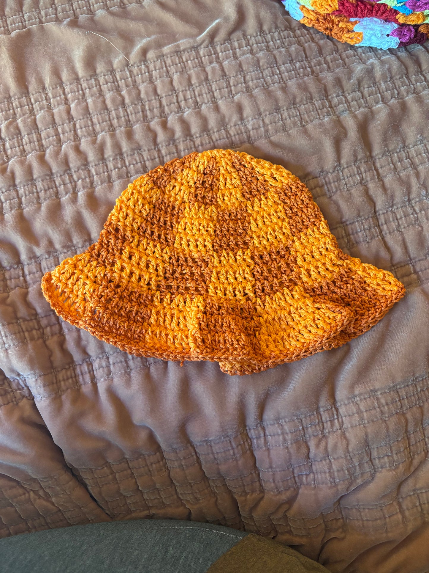 Checkered Bucket Hat