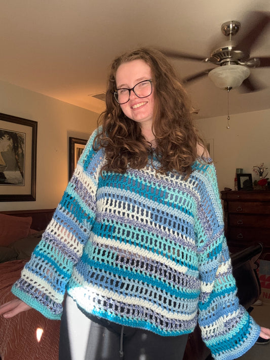 Beachy Sweater / Bathing Suit Cover Up
