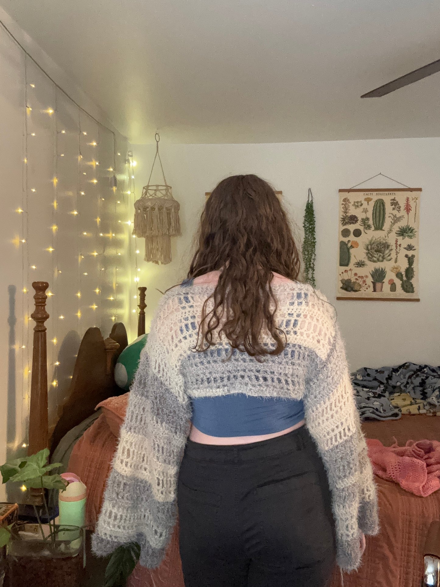 Gray Fuzzy Bolero