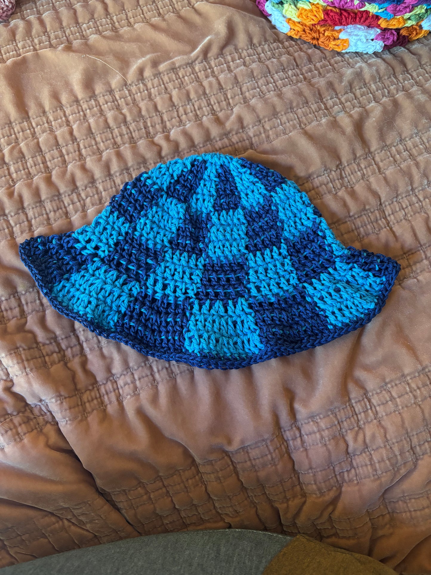 Checkered Bucket Hat