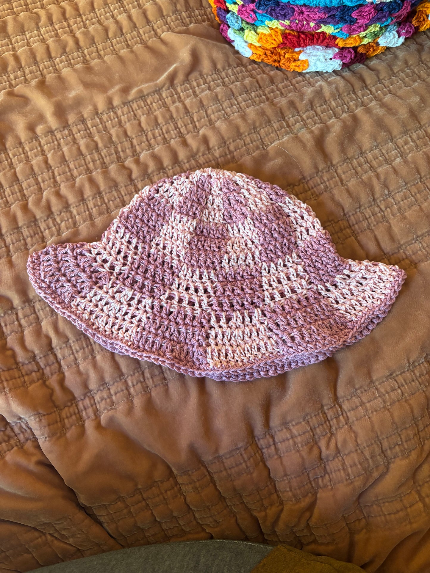 Checkered Bucket Hat