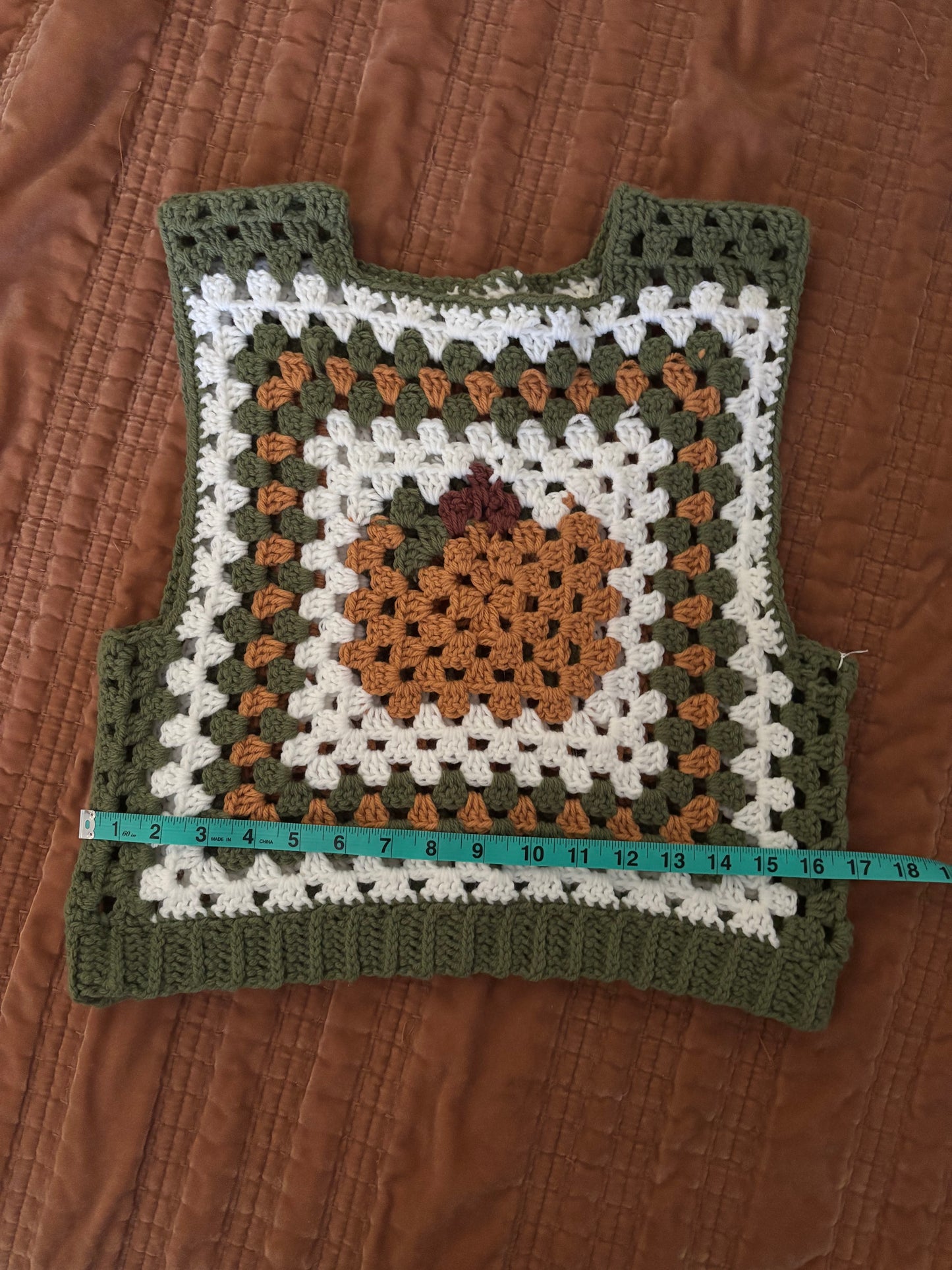 Pumpkin Sweater Vest