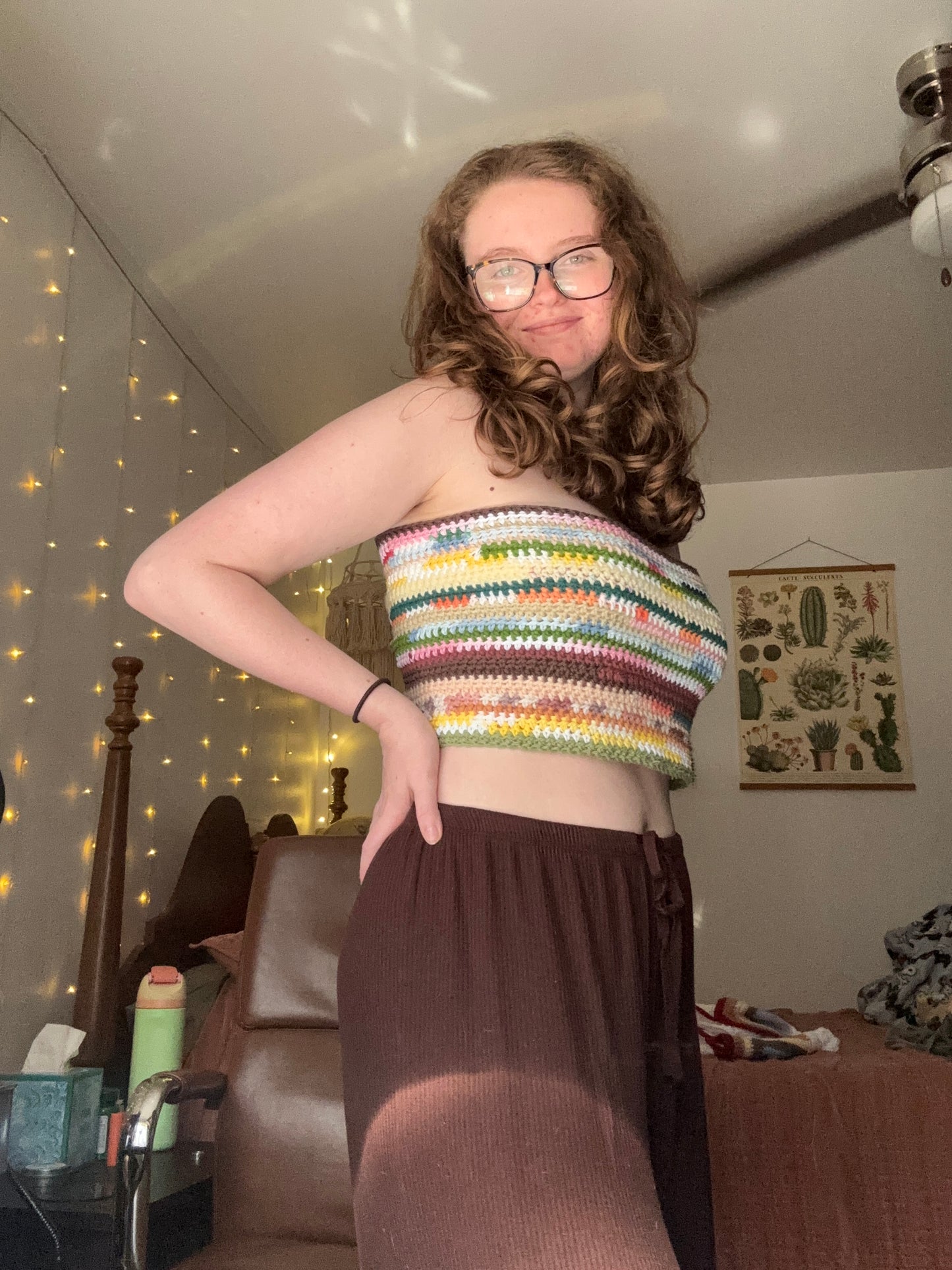 Scrappy Bandeau Top