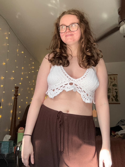 White Bralette