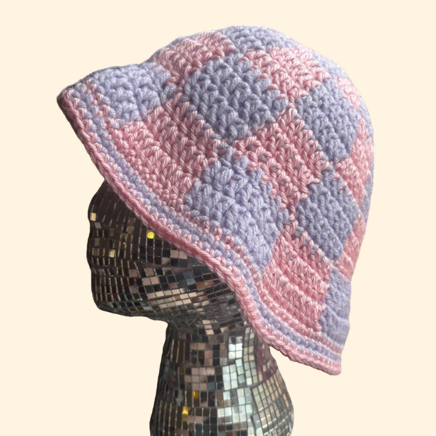 Checkered Bucket Hat