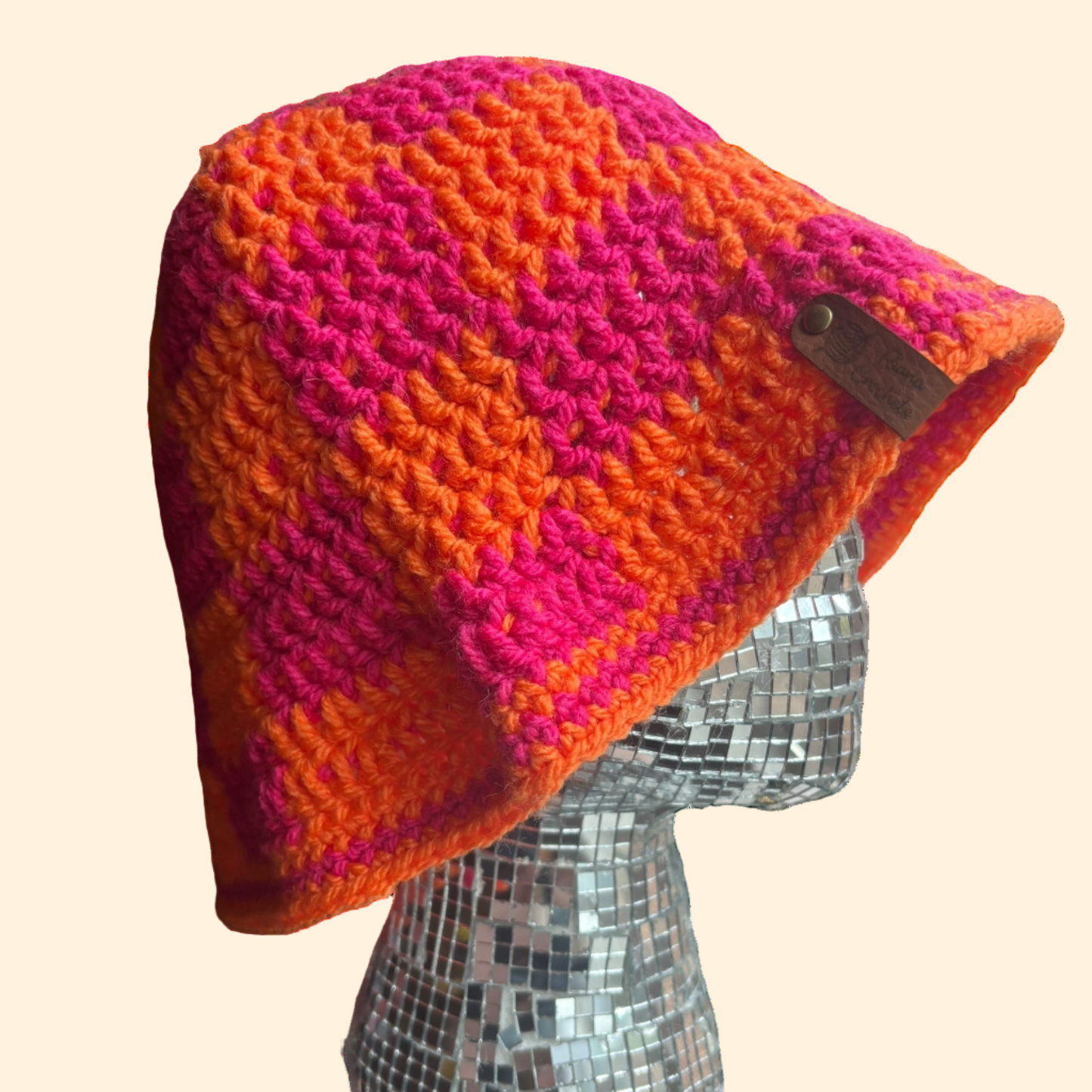 Checkered Bucket Hat